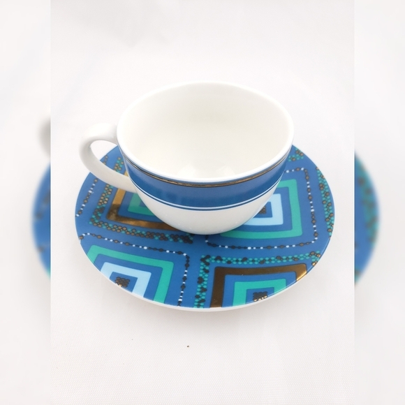 Starbucks Holiday 2006 2oz Espresso Cup & Saucer - Picture 2 of 7